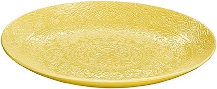 Orient fruktfat saffran. Färg: Saffran, gul.