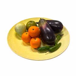Orient fruktfat saffran. Färg: Saffran, gul.