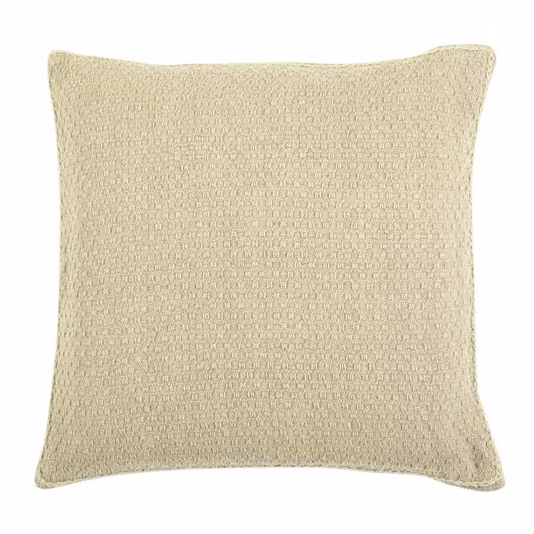 Pure Decor ett grovt vävt kuddfodral i 100% bomull. Färg: Beige.