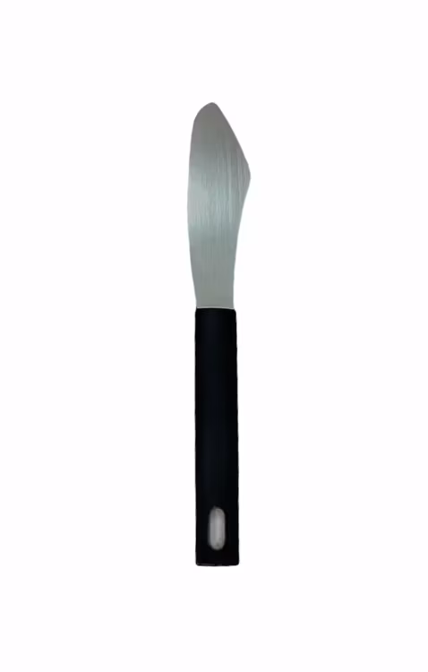 Smörkniv från Jonas of Sweden. Färg: Svart handtag och stål.