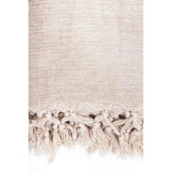 Chenny en underbar rosa pläd i chenille med fransar från Svanefors, mått 120 x 150 cm.