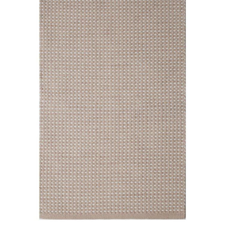 Vasa en en rosa och vit gångmatta i 100% bomull från Svanefors i mått 70 x 240 cm.