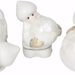 Snövättebarnen från Cult design i 3-pack. Färg: Vita med grå och beige inslag.