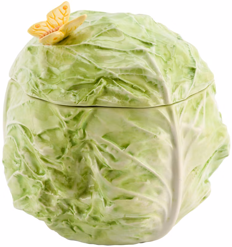 Veggie vitkål gömma från Cult design i grönt.