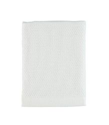 Waffle terry en vit våfflad frottéhandduk i 100% bomull från Gripsholm, mått 50 x 70 cm.