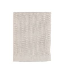 Waffle terry en beige våfflad frottéhandduk i 100% bomull från Gripsholm, mått 50 x 70 cm.