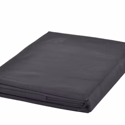 Underlakan i svart satin från Queen Anne i 100% bomull, mått 150 x 260 cm.