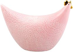 Orient Olga en påskhöna från Cult designs Orientserie.  Färg: Rosa med gulddekor.