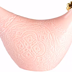 Orient Mini-Olga en påskhöna från Cult designs Orientserie.  Färg: Rosa med gulddekor.
