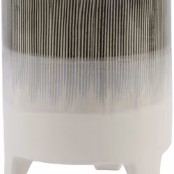 Ashi kruka S en härlig blomkruka från Cult design i färgerna vitt, grått och svart.