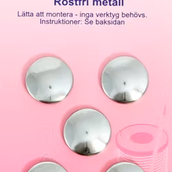 Knappar att klä. Antal 5 st. 19 mm.