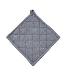 Grytlapp från Classic textiles i återvunnet material. Färg: Blå.