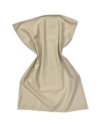 Kökshandduk från Classic textile i återvunna textilier. Färg: Beige.