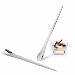 Ann ett 4 pack dessert/glasskedar från Modern house, längd 21 cm.