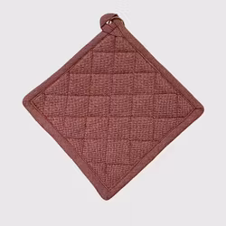 Grytlapp från Classic textiles i återvunnet material. Färg: Röd.