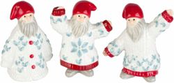 Tröjtomtar i 3 pack från Cult design. Färg: Söta Tröjtomtar i rött, vitt och blått.