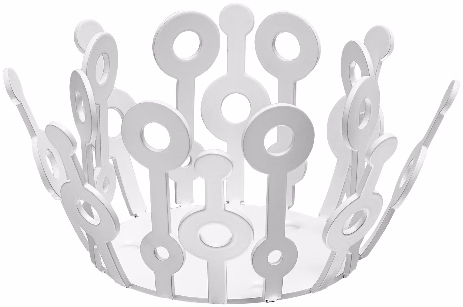 Ljuslykta DIY Ring från Cult design i vitt.