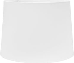 Sofia bas är en vit rund lampskärm från PR HOME, mått dia 20, dia 17, h 15,6 cm.