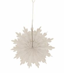 Honeycomb i vitt i 3 pack av silkespapper perfekt att dekorera med vid kalas och jul och andra festliga tillfällen, mått diameter 28 cm.