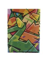 Grafitti en gummibandsmapp i A4 storlek från Hedlundgruppen.