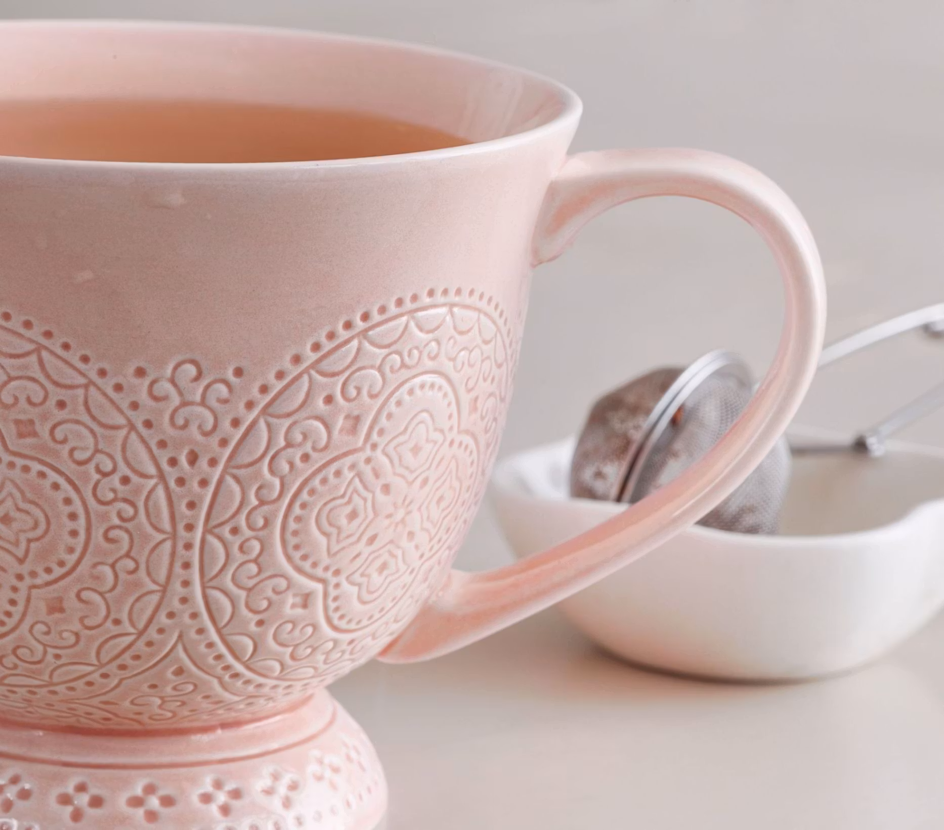Orient Jumbo mugg rosé i stengods från Cult design, mått 5 dl.