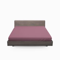 Milano ett rosa dra på lakan i bomull som även går att använda som sängtopp till madrasser, från Indusia design.