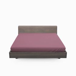 Milano ett rosa dra på lakan i bomull i mått 160 x 200 x 15 cm, från Indusia design