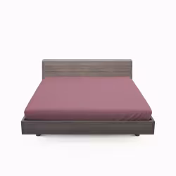 Milano ett rosa dra på lakan i bomull i mått 160 x 200 x 15 cm, från Indusia design