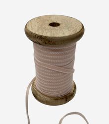 Sammetsband i rosa i bredd 7 mm