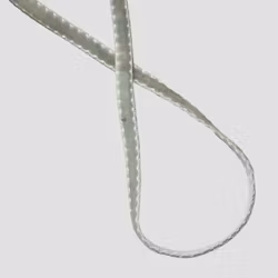 Sammetsband i grönt i bredd 7 mm