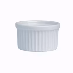 Suffleskål/Ramekin i vitt från Modern house