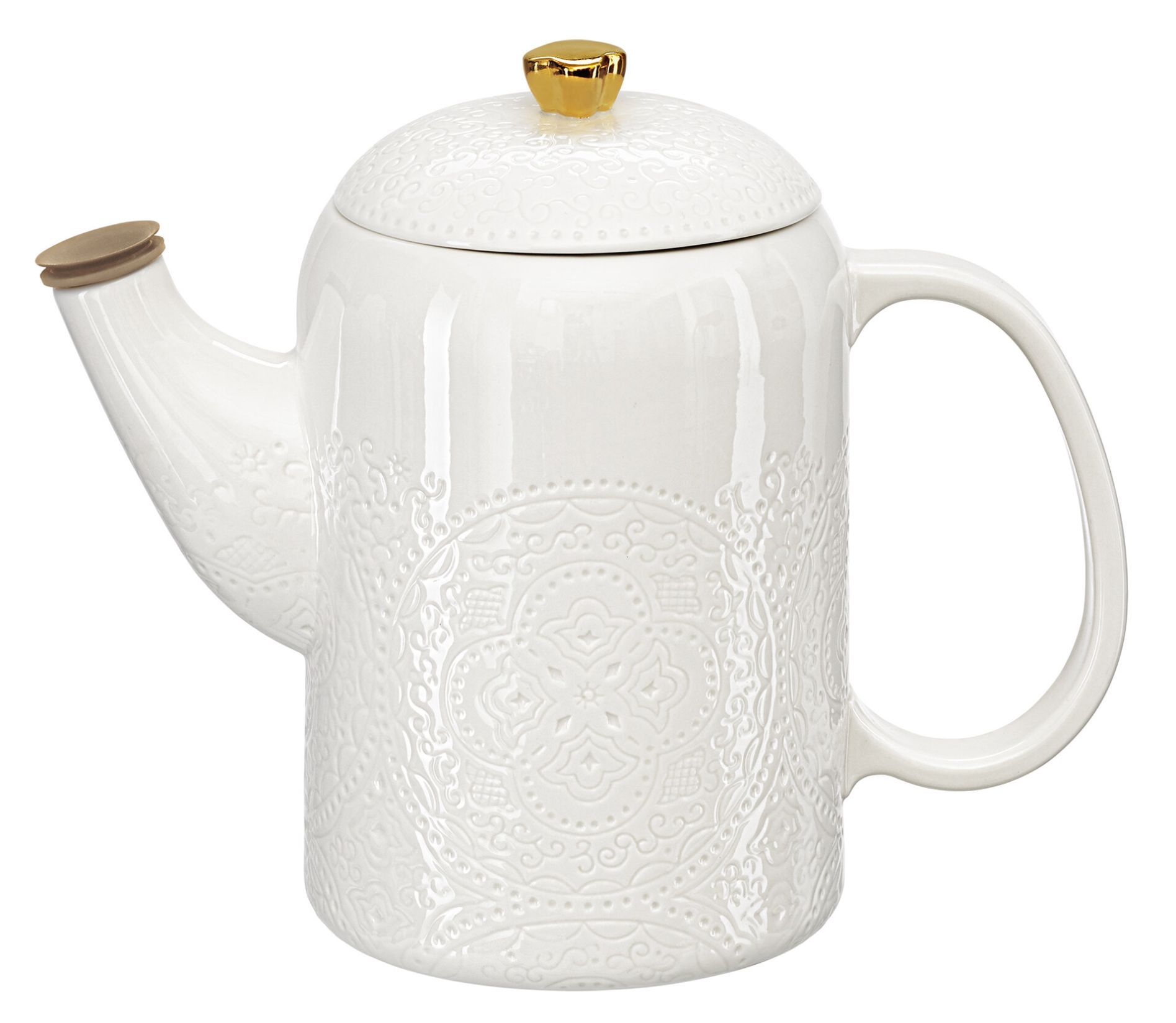 Cult design en vit Kaffemakare i stengods