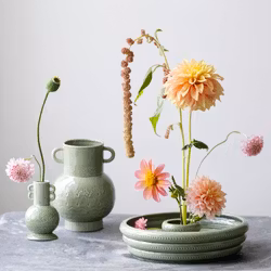 Cult design Floral art färg pesto
