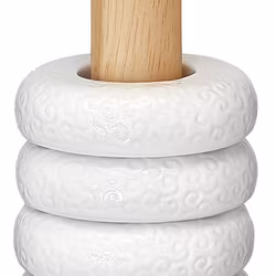 Cult design Orient äggkopp 4-pack med ställ i vitt
