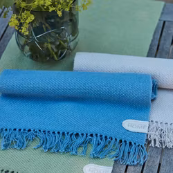 Noble house Magda short blå bordslöpare mått 35 x 110 cm