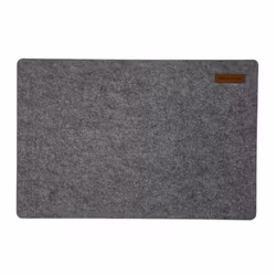 Marvin en grå tablett i filt från Noble house mått 30 x45 cm