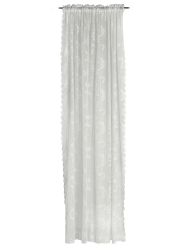 Sigrid lace ett spetsgardinset i off-white från Noble house med kanal