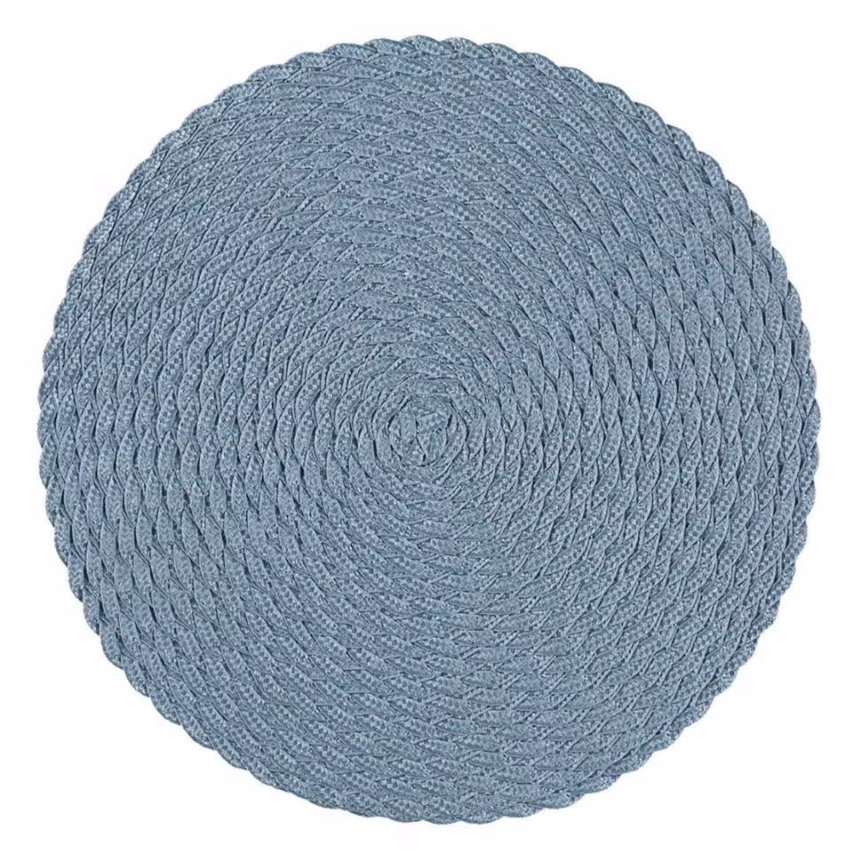Noble house Tellus en blå bordstablett i diameter 38 cm