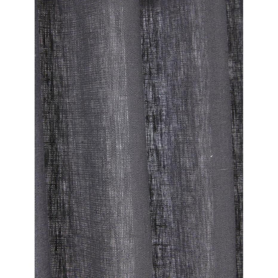 Svanefors Tuva en mörkgrå multibandslängd i 100% linne mått 1 x 140 x 280 cm