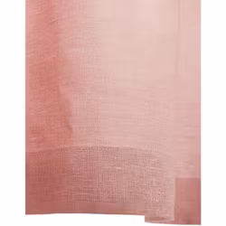 Svanefors Tuva en rose gardinkappa på metervara i tvättat linne höjd 50 cm