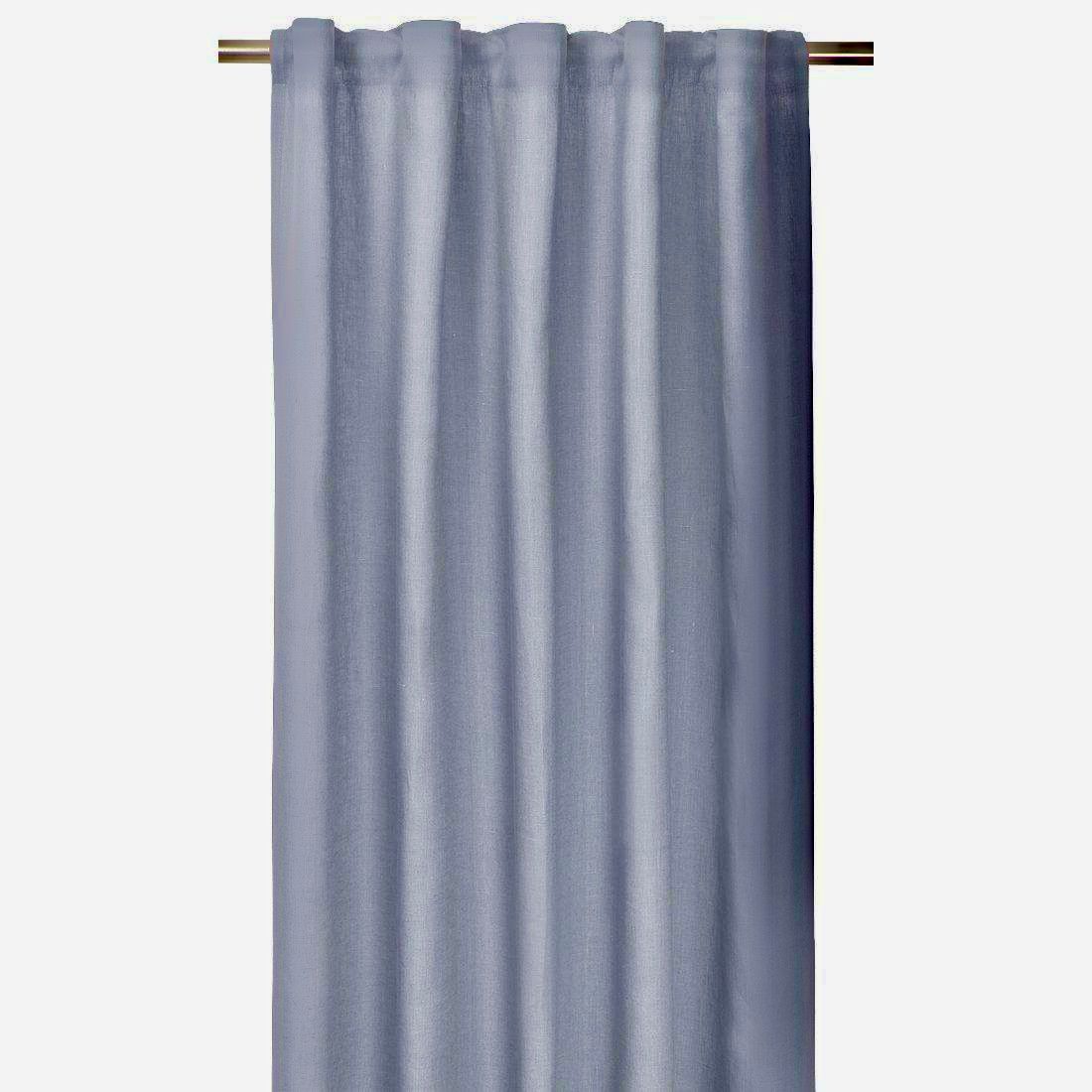 Svanefors Tuva en ljusblå multibandslängd i 100% linne mått 1 x 140 x 280 cm