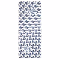 Svanefors Smögen en blåvit löpare mått 40 x 100 cm