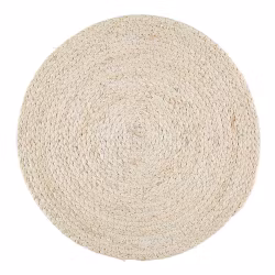 Noble house Maize beige rund bordstablett mått 38 cm