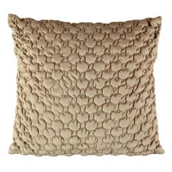 Noble house Bubbles beige kuddfodral sammet mått 45 x 45 cm