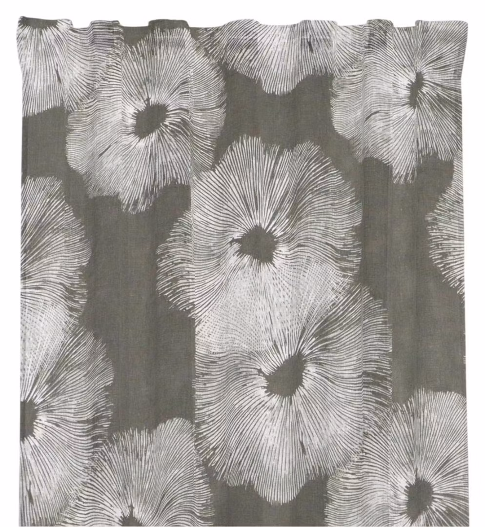 Fungus grått gardinset multiband Redlunds textil