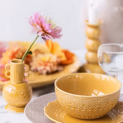 Cult design Orient skål M senap