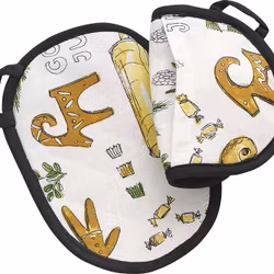 Cult design Lusse ugnsbak 2 st grytlappar jul