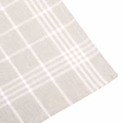Classic textile linnefärgad vitrutig kökshandduk återvunna textilier 50 x70 cm