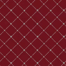 Julruta rödrutig metervara vaxduk Redlunds textil