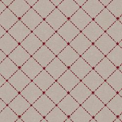 Julruta linnefärgad metervara vaxduk Redlunds textil